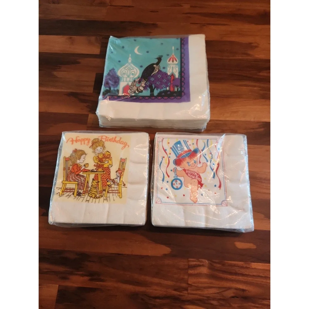 VTG Party Napkins, New Year, Birthday